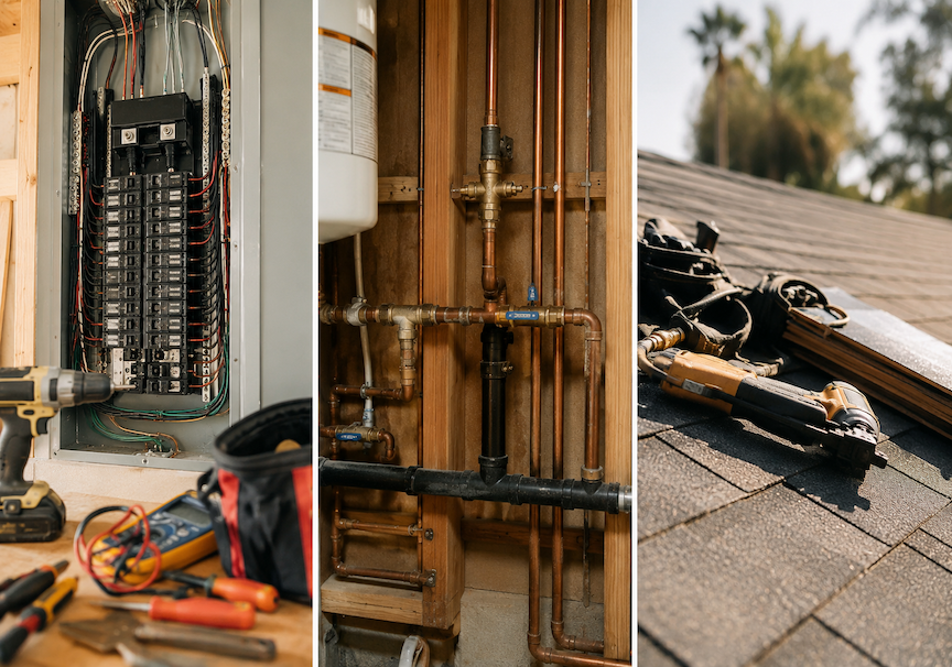 Electrical, Plumbing & Roofing service image